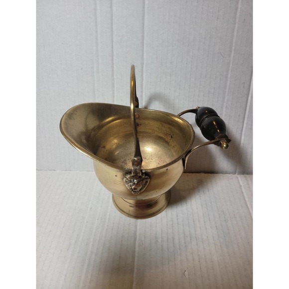 Small Brass/Copper Vintage Coal Scuttle - Picture 2 of 5